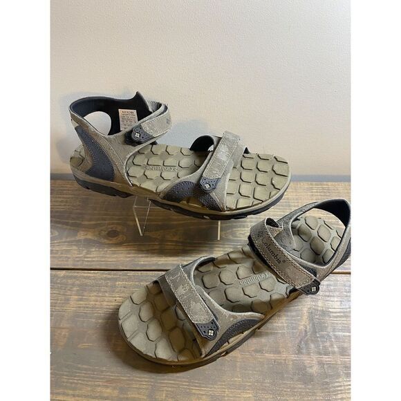 Columbia Surf Tide Sandals Men's Size 14 Outdoor Sport BM4045-223 Gray - Picture 3 of 6